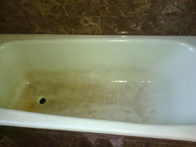 Восстановление чугунной ванны в Луцке